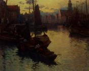 Marie Back From The Fishing Day - 费尔南·玛丽·尤金·勒古·杰拉德